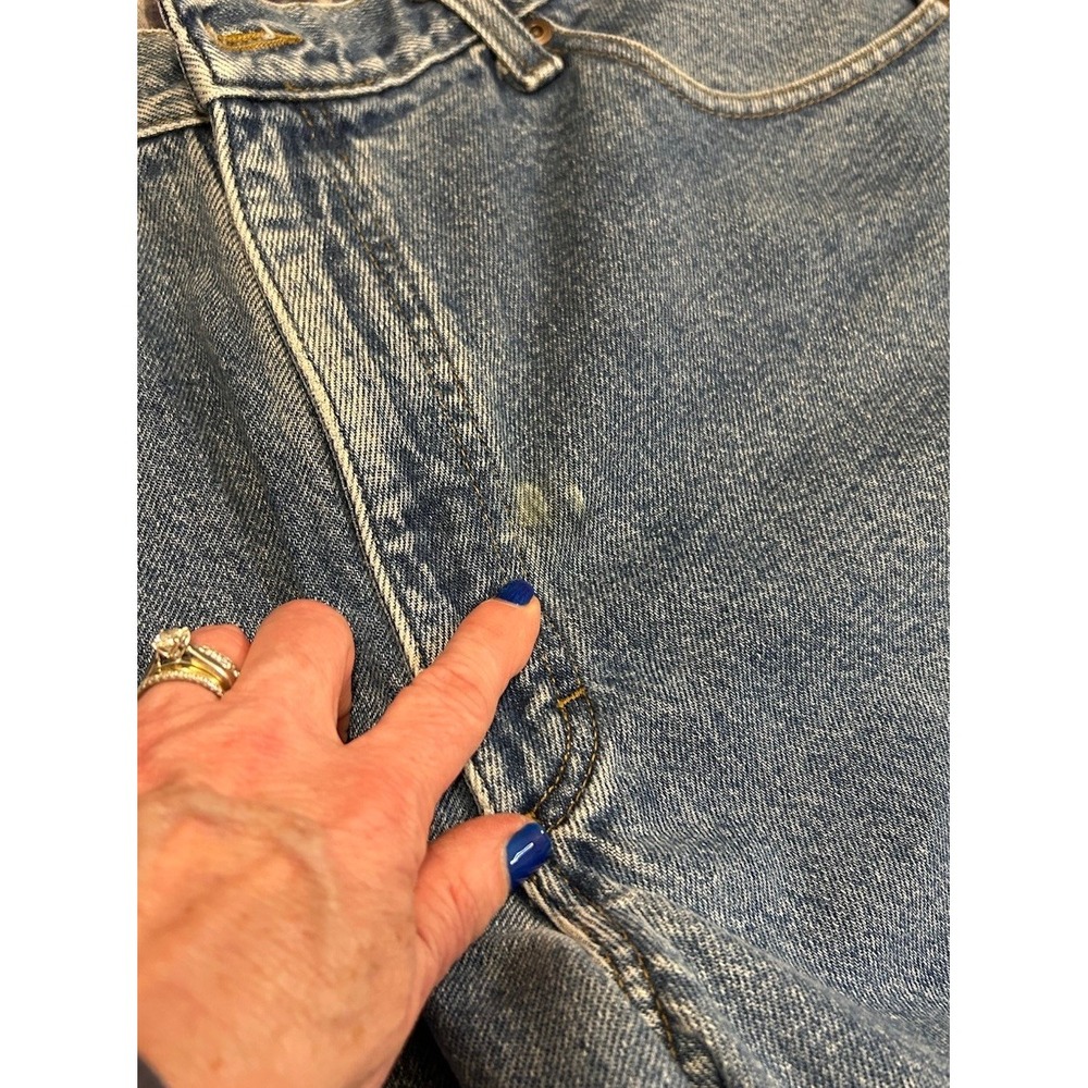LL Bean 2 Pair Jeans Mens 38x29 Fleece Lined Double L Classic Fit Warm Winter - Picture 4 of 11